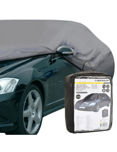 Pokrowiec na samochód 534x178x120cm peva dunlop black