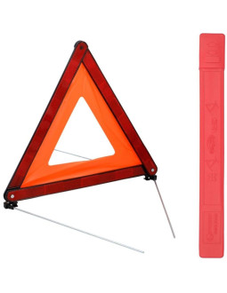 Trójkąt ostrzegawczy z etui dunlop