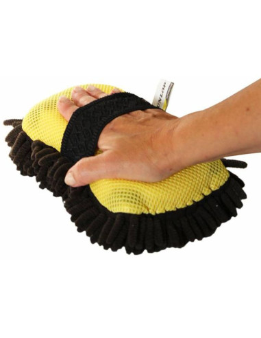 Gąbka do mycia auta myjka mikrofibra 2w1 dunlop