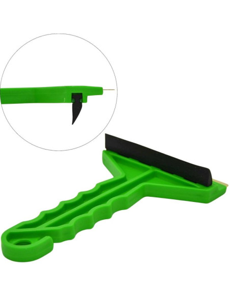 Skrobaczka drapak do lodu frost zielona