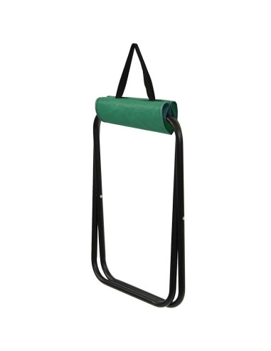 Krzesło wędkarskie turystyczne taboret składany z uchwytem redcliffs zielony