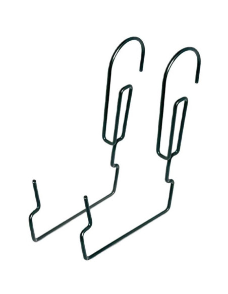 Wieszak hak uchwyt do skrzynek balkonowych agrohang czarny