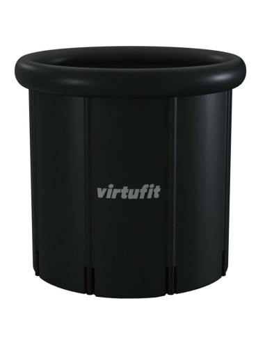 Virtufit wanna lodowa xxl - 375 litrów - antracyt - z akcesoriami