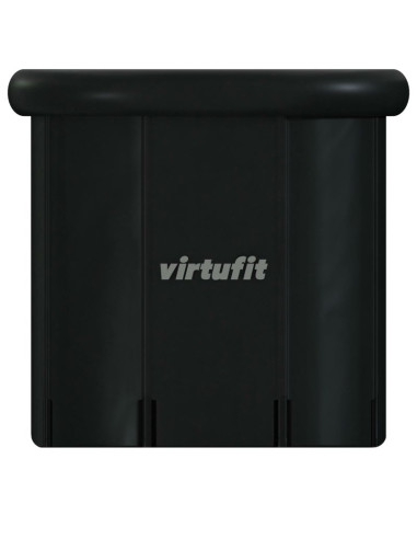 Virtufit wanna lodowa xxl - 375 litrów - antracyt - z akcesoriami