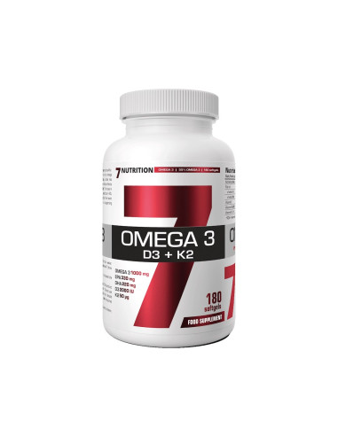 Omega-3 55% D3+K2 (180 Kaps. Miękkich)