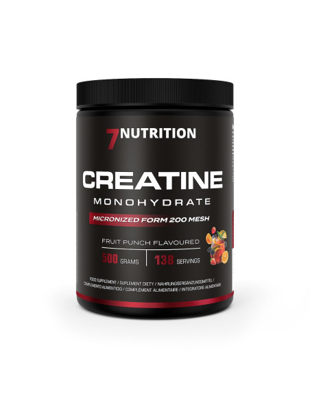 Creatine Monohydrate Fruit Punch - Monohydrat Kreatyny - Smak Owocowy Poncz (500 G)