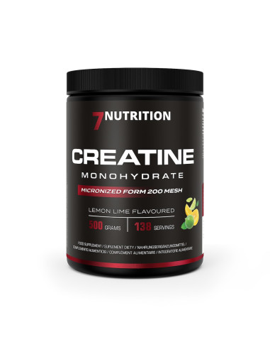 Creatine Monohydrate Lemon Lime - Monohydrat Kreatyny - Smak Cytryna-Limonka (500 G)