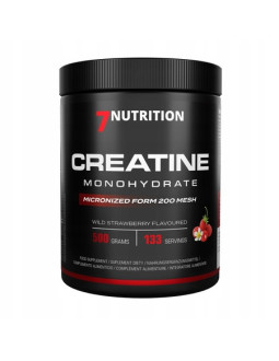 Creatine Monohydrate Wild Strawberry - Monohydrat Kreatyny - Smak Poziomkowy (500 G)