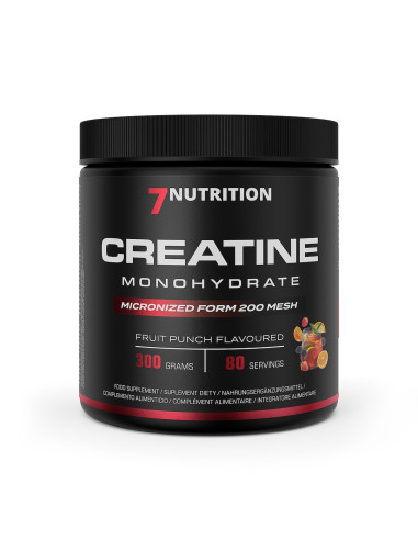 Creatine Monohydrate Fruit Punch - Monohydrat Kreatyny - Smak Owocowy Poncz (300 G)