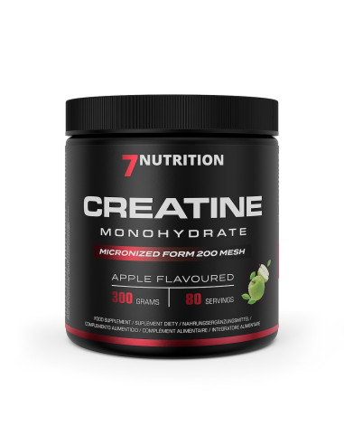 Creatine Monohydrate Green Apple - Monohydrat Kreatyny - Smak Zielone Jabłko (300 G)