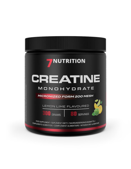 Creatine Monohydrate Lemon Lime - Monohydrat Kreatyny - Smak Cytryna-Limonka (300 G)