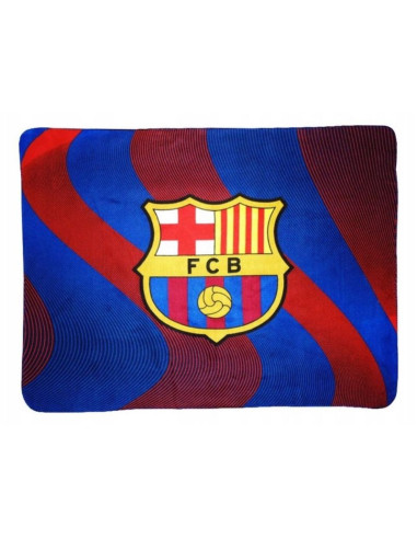 Koc fc barcelona fleece plaid blaugrana