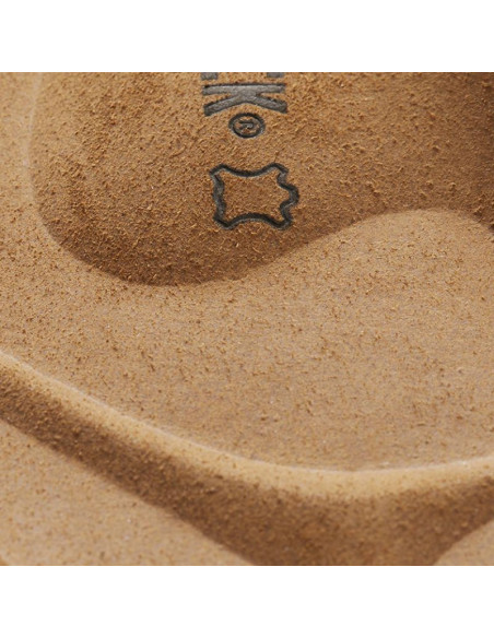 Klapki birkenstock arizona tabacco brown męskie/damskie brązowe regular szerokie (0352201)