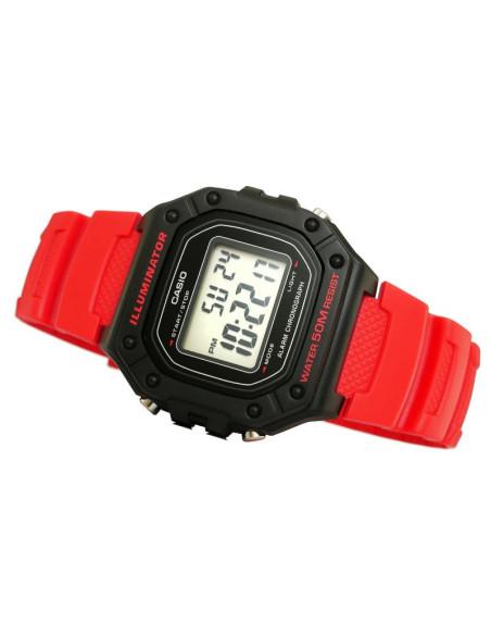 Zegarek męski casio w-218h-4b + box