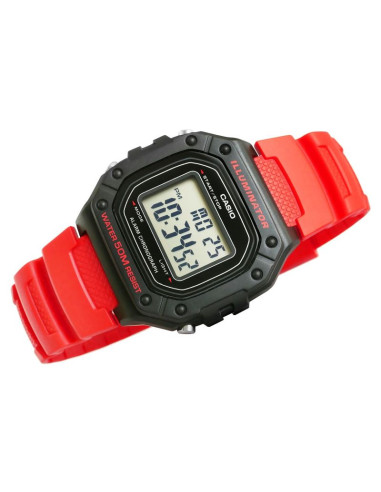 Zegarek męski casio w-218h-4b + box