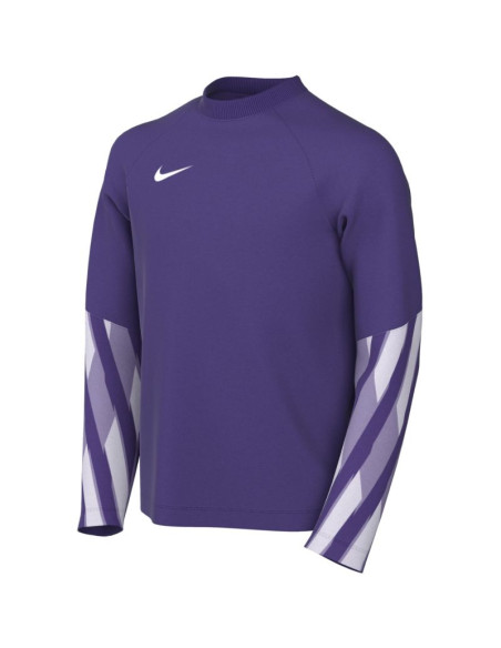 Koszulka dla dzieci nike dri-fit park v stadium fioletowa hv8318 507