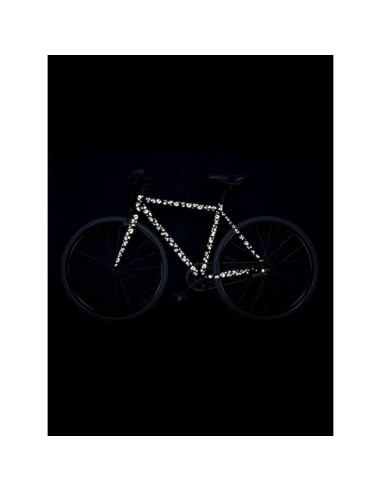 Naklejka bookman reflective leopard print