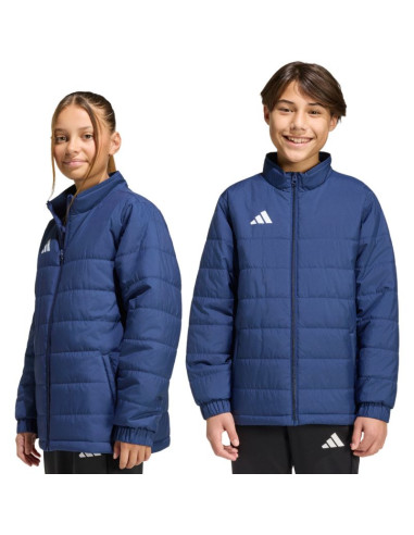 Kurtka dla dzieci adidas entrada 26 light granatowa jz9125