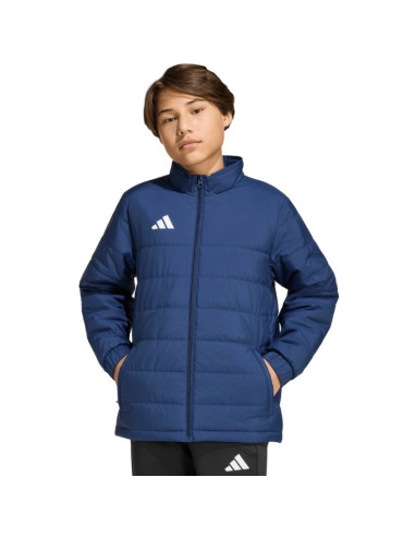 Kurtka dla dzieci adidas entrada 26 light granatowa jz9125