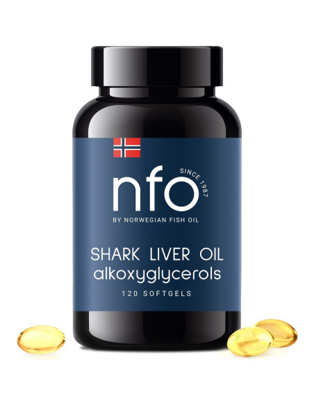 Omega-3 Shark Liver Oil (120 Kaps.)