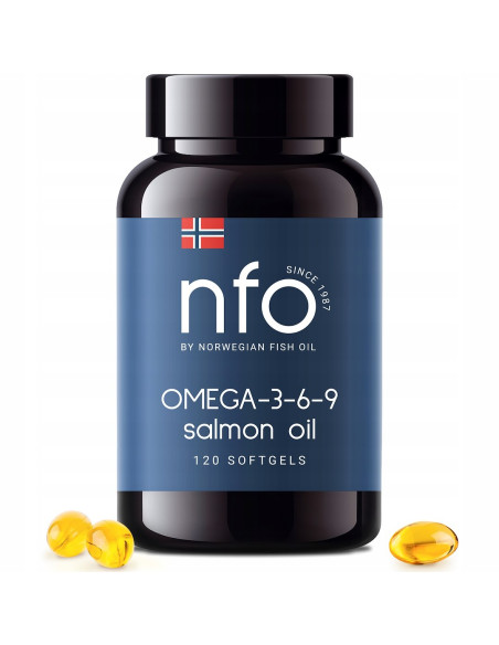 Nfo Omega-3-6-9 Salmon Oil (120 Kaps.)