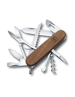Victorinox huntsman wood nóż wielofunkcyjny stal nierdzewna