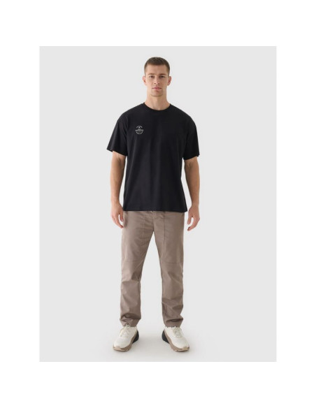 T-shirt oversize gładki uniseks 4f 4fraw24ttshu2672-20s