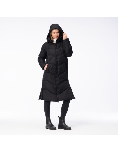 Damski płaszcz pikowany zimowy lady gilian