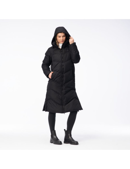 Damski płaszcz pikowany zimowy lady gilian