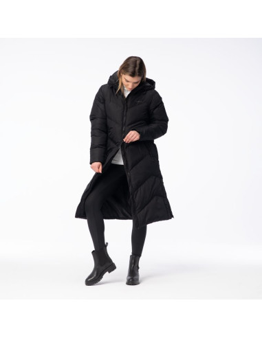 Damski płaszcz pikowany zimowy lady gilian