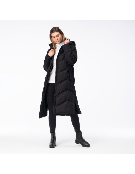 Damski płaszcz pikowany zimowy lady gilian