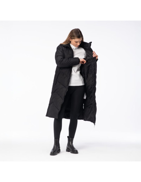 Damski płaszcz pikowany zimowy lady gilian