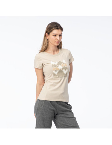 Damska koszulka z krótkim rękawem lady aldys