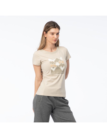 Damska koszulka z krótkim rękawem lady aldys