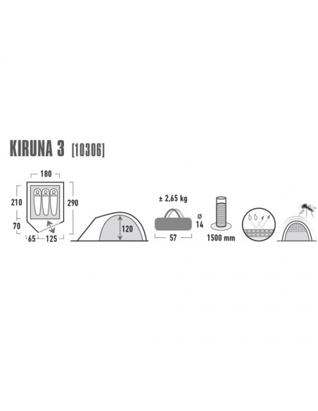 Namiot high peak kiruna 3 10306