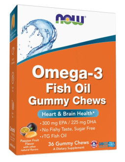 Omega 3 Fish Oil Żelki O Smaku Marakui (36 Żelkek)