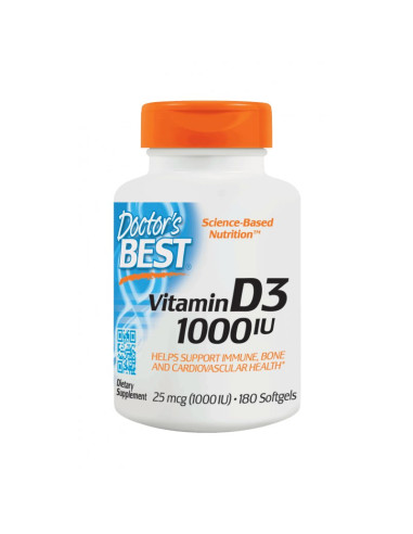 Witamina D3 1000 Iu 25 Mcg (180 Kaps.)