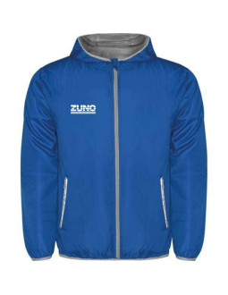 Zuno - kurtka przeciwdeszczowa wiatrówka niebieska