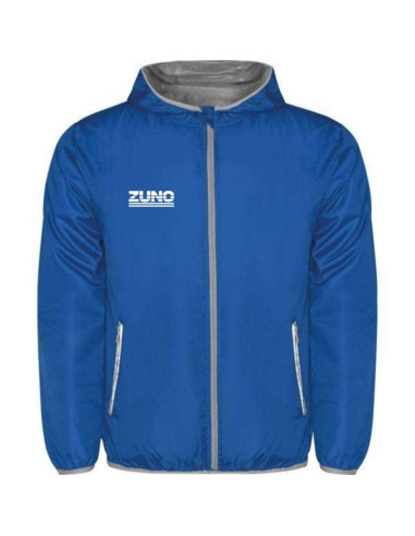 Zuno - kurtka przeciwdeszczowa wiatrówka niebieska