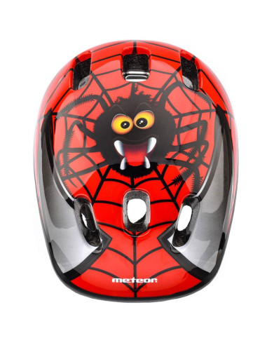 Kask rowerowy meteor ks06 spider roz s 48-52cm jr 24827