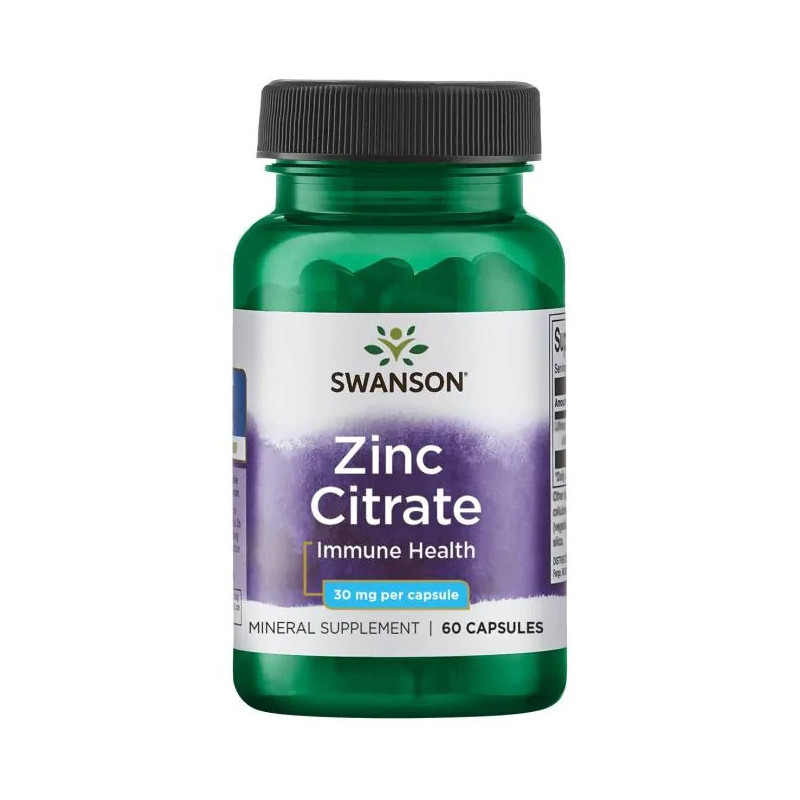 Zinc Citrate 30 mg (60 kaps.)