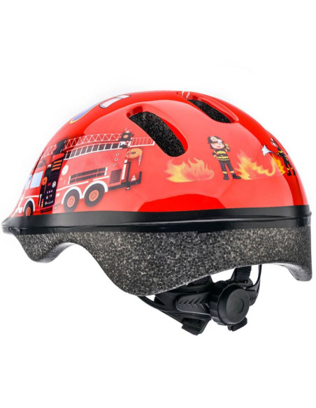 Kask rowerowy meteor ks06 firetracker rozm. s 48-52 cm jr 24837