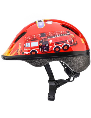 Kask rowerowy meteor ks06 firetracker rozm. s 48-52 cm jr 24837
