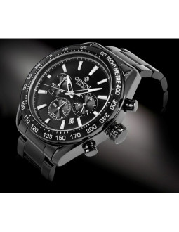 Zegarek męski giewont chronograph sapphire czarny gw9580-b2 2