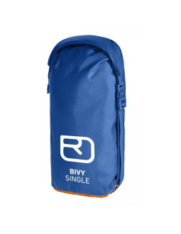 Ortovox bivy single dorosły śpiwór prostokątny poliuretan niebieski, pomarańczowy 2