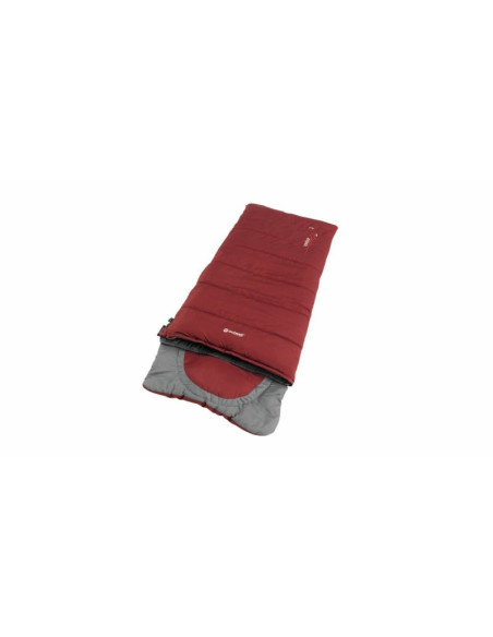 Śpiwór dla dziecka outwell contour junior (140 cm) - red/grey