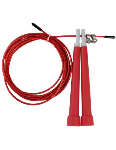 Skakanka szybkościowa speed light czerwona 300cm eb fit 1030609