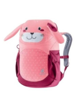 Plecak turystyczny deuter kikki różowy, czerwony poliester