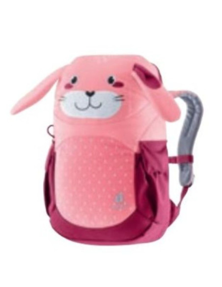 Plecak turystyczny deuter kikki różowy, czerwony poliester