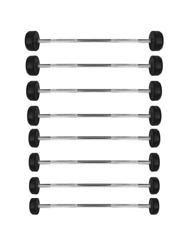 Sztanga/gryf stały gumowany hms 10 kg gsg-10